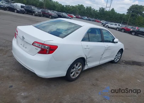 2012 Toyota Camry Le из США, поврежденный, VIN 4T4BF1FK4CR194861